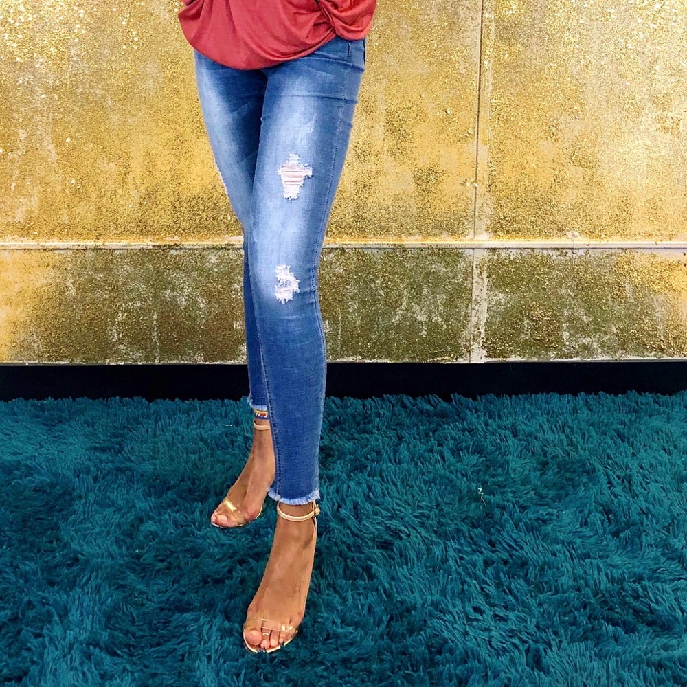 “Washed Out” Jeans